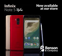 Infinix Note 5 Stylus features a full ...