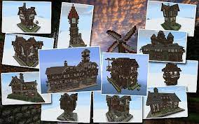 In this post will contain medieval cathedral minecraft schematic. Medieval Village Blueprints Minecraft Tutorial Medieval Houses Bundle With Schematics Minecraft Proj Minecraft Medieval Medieval Houses Minecraft Projects