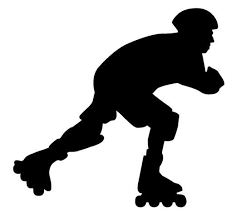 Shop skating roller skates at target™ Inline Skater Silhouette Decal Sticker Silhouette Silhouette Drawing Inline Skating