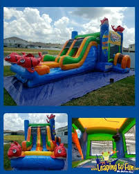 5in1 Double Lane Kahuna Bounce House Combo Rentals in Dr. Phillips Fl