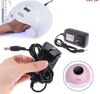 24V 1A Power Supply Adapter Charger 24W UV LED Lamp Nail Dryer Nail Art  Tools