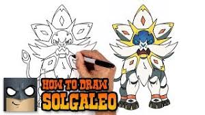 It is lunala's counterpart and one of the two evolved forms of cosmoem. How To Draw Demogorgon Stranger Things Art Tutorial Safe Videos For Kids