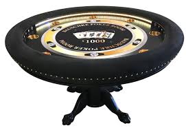Round Custom Poker Table Custom Poker Tables Round Poker Table Poker Table