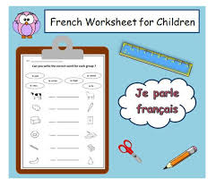 Looking for inspiration for teaching . Learn French Vocabulary Worksheets 99worksheets