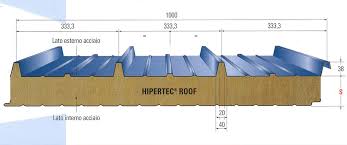 Pannelli coibentati per copertura pannelli copertura coppo. Pannelli Coibentati E Lamiere Grecate Pannelli Coibentati E Lamiere Grecate Pannello Per Copertura Hipertec Roof Officine Nuove Srl