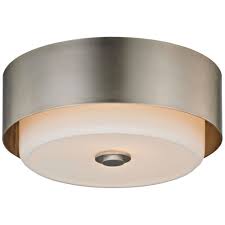 Allure 13 Wide Silver Leaf Round Ceiling Light 23v95 Lamps Plus Ceiling Lights Round Ceiling Light Flush Ceiling Lights