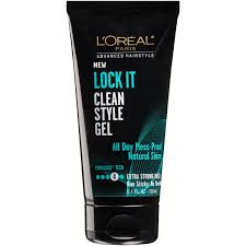 How to use men's hair gel to create awesome hairstyles. L Oreal Paris Advanced Hairstyle Lock It Clean Style Gel Shop Styling Products Treatments At H E B