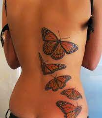 Women S Flower Tatttoos Tattoo Designs For Women Butterfly Tattoos Designs Going Up Wo Butterfly Tattoo Designs Butterfly Tattoo Butterfly Tattoos For Women