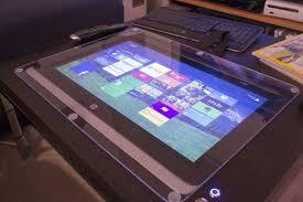 Diy Touchscreen Coffee Table Imgur Coffee Table Album Touch Screen Table Touch Screen Design
