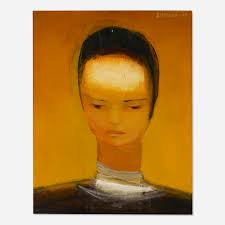 285: RAIMONDS STAPRANS, Portrait of a Girl