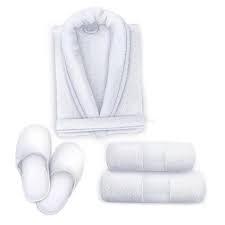 Get top quality hotel towel set from leading hotel towel set manufacturers & suppliers. White Set Spa Towel Slippers Bathrobe Stock Illustration Illustration Of Mockup Hotel 126695495
