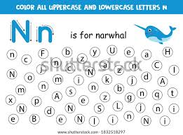 Children who know the letters can also . Learning English Alphabet Letters Recognition Color Stock Vector Royalty Free 1832518297 Shutterstock