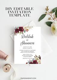 Wedding Invitations Elegant Floral Printable Wedding Invitations T Printing Wedding Invitations Fun Wedding Invitations Wedding Invitations Printable Templates