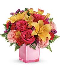 Maybe you would like to learn more about one of these? Teleflora S Pop Of Fun Bouquet Teleflora