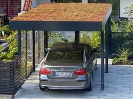 Carport Als Einzelcarport Doppelcarport Reihencarport Carport Carport Stahl Dachbegrunung