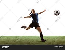 Not many guys are brave and patient enough to grow hair below their shoulders. Young Female Soccer Image Photo Free Trial Bigstock