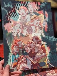 Critical role is an american web series in which a group of professional voice actors play dungeons & dragons. Caduceus Clay Family Hug Print Critical Role Mighty Nein In 2021 Critical Role Character Design Family Hug