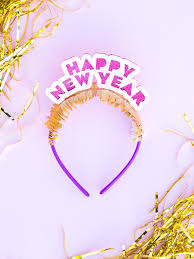 Diy New Year S Eve Headband Sarah Hearts New Year S Eve Celebrations New Year Headband New Years Eve