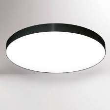 Suspension Ou Plafonnier Rond O 60 80 100 Ou 120 Cm Fuga 2 Round Led Marque Bright Lighting Coloris Sur Demande Eclairag Circle Light Ceiling Lights Light