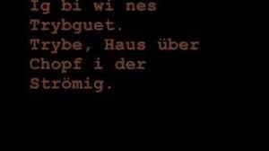 Includes midi and pdf downloads. Patent Ochsner Trybguet Songtext Lyrics Liedtexte
