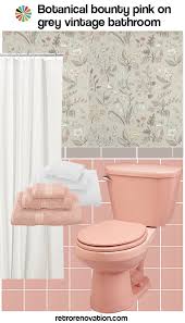 We must pay special attention to the color we choose when painting it. 12 Ideas To Decorate A Pink And Gray Vintage Bathroom