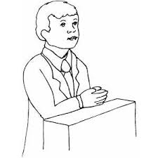 Kid praying clipart black and white. Praying Boy In Church Coloring Page