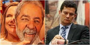 Resultado de imagem para imagem de sergio moro e o PT