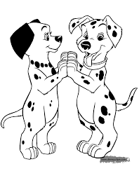 Is your child fond of art & crafts? 101 Dalmatians Coloring Pages 3 Disneyclips Com