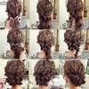 Curly Hair Half Updos