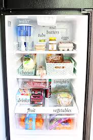 How To Organize A Small Refrigerator Fridge Organization