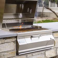 Now put some charcoals into the pan and put that grill grate on it and you are ready for grilling. Charcoal Grills Fire Magic Grills