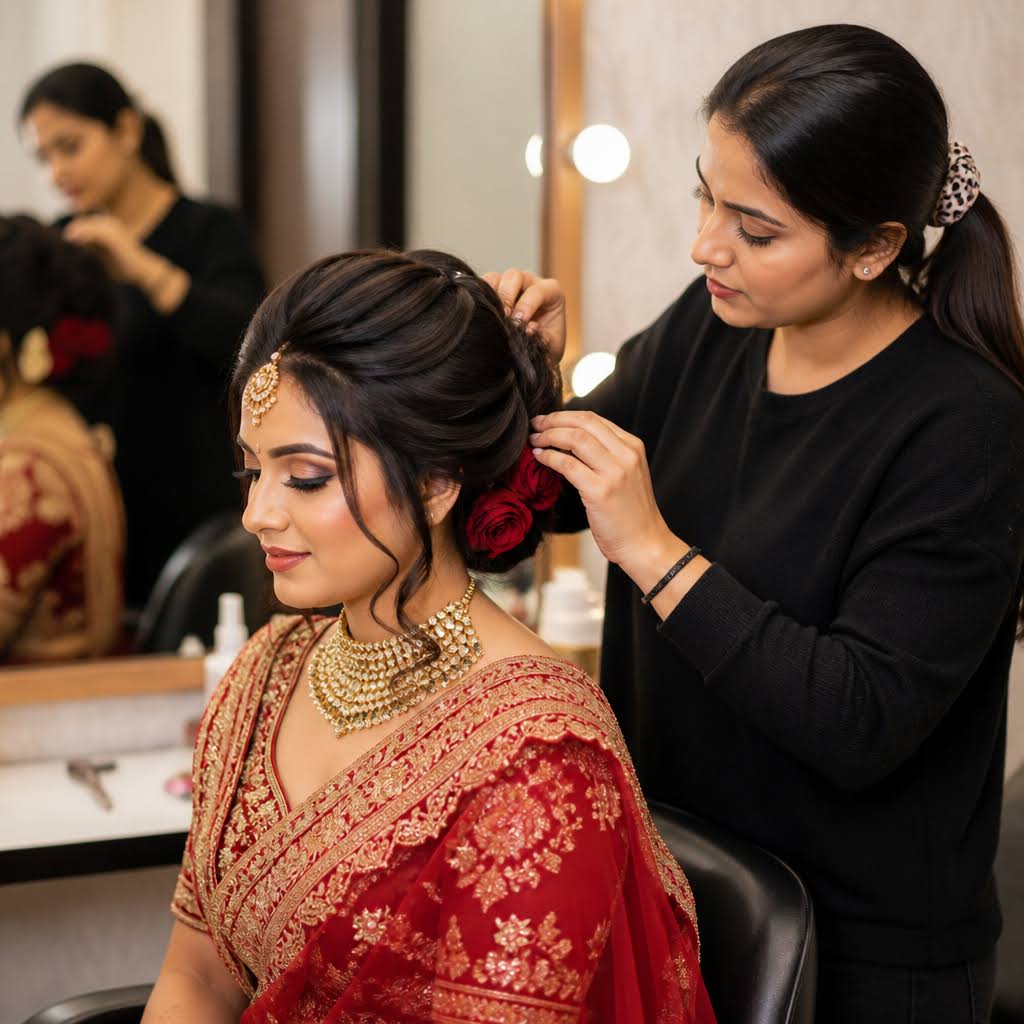 Bridal Hair Styling in Kaliket Nagar product image