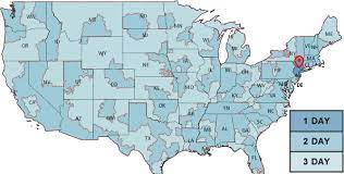 Usps Priority Mail Map Information For Order And Shipment