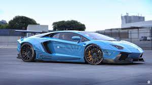 Artstation Liberty Walk Lamborghini Aventador Russ Schwenkler Liberty Walk Lamborghini Aventador Sports Cars Lamborghini Lamborghini Aventador
