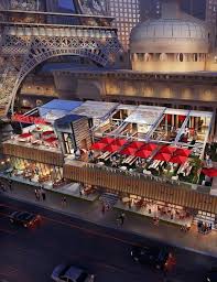 Beer Park By Budweiser Opening At Paris Las Vegas In January Of 2016 Front Desk Tip Paris Las Vegas Las Vegas Restaurants Las Vegas Bars