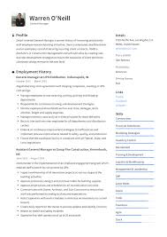 general road supervisor resume november