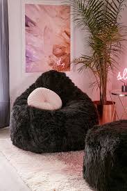Aspyn Faux Fur Shag Bean Bag Chair Bean Bag Chair Cheap Bean Bag Chairs Bean Bag Living Room