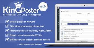 Facebook Auto Join Groups Module For Kingposter Codecanyon Item For Sale Psd Template Free Facebook Script