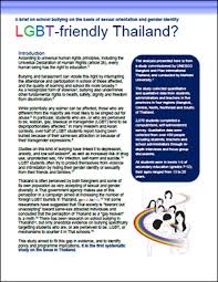 Pergerakan lgbt di malaysia kini isu lgbt menjadi suatu fenomena sosial yang lazim di malaysia. Lgbt Friendly Thailand A Brief On School Bullying On The Basis Of Sexual Orientation And Gender Identity Hiv Aids Data Hub For The Asia Pacific Region