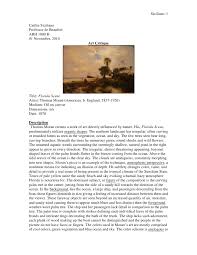 Critique paper sample psychology pdf. Art Criticism Student Example