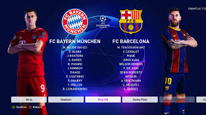 The german football club bayern munich is a sports entity in the city of munich. Pes 2020 Bayern Munich Vs Barcelona Uefa Champions League Ucl New Kits 20 21 Season Youtube
