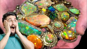 It is deposited at a relatively low temperature and may occur in the fissures of almost any kind of rock, being most c. Most Expensive Opals Ranked Youtube