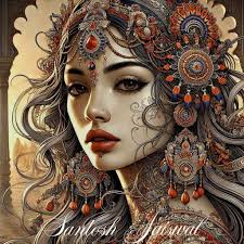 Female body study C&C (From imagination)