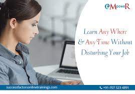We Are Providing Online Successfactors Training So You Can Learn Anywhere Anytime Without Disturbing Your Job Live Training Success Factors Online Training