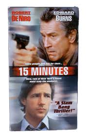 Now, just how far will society's most desperate people go in order to get their 15 minutes of fame? 15 Minutes Vhs 2001