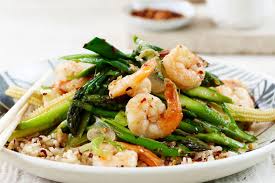 Prawn Asparagus And Baby Corn Stir Fry Recipe Recipes Asparagus Stir Fry Recipes Asparagus Stir Fry