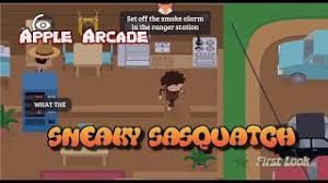 When it comes to a chirping smoke alarm, a broomstick is not the answer. Sneaky Sasquatch News Apple Arcade First Look Youtube