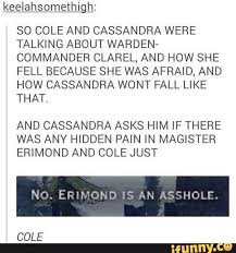 My Sweet Cole just cursed! | Dragon age funny, Dragon age games ...