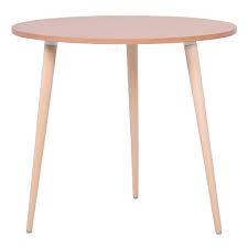 L87 x p89 x h8 cm le marbre blanc, matériau noble et intemporel, apporte du caractère et de l'authenticité à cette table ronde. Table Ronde Scandinave En Bois Pour Chr Universites