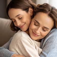 Tender moments between mother and cub are precious